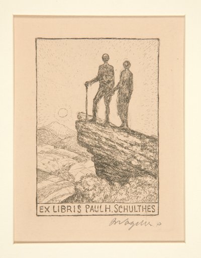 Exlibris von Heinrich Vogeler