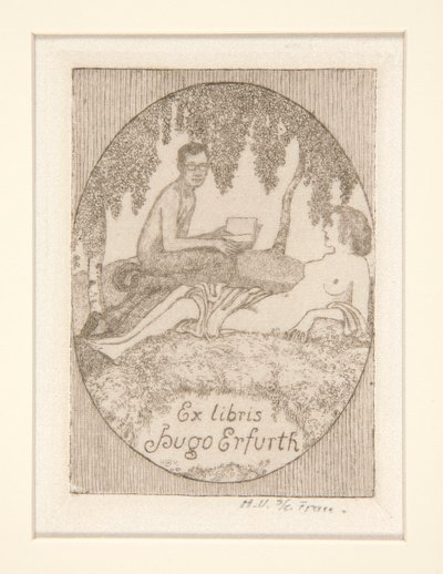 Exlibris von Heinrich Vogeler