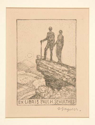 Exlibris von Heinrich Vogeler