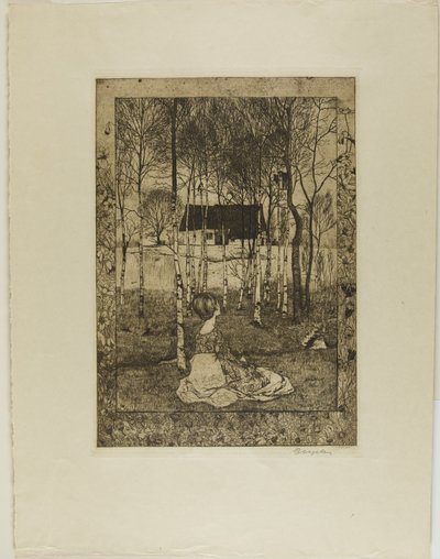 Frühling von Heinrich Vogeler