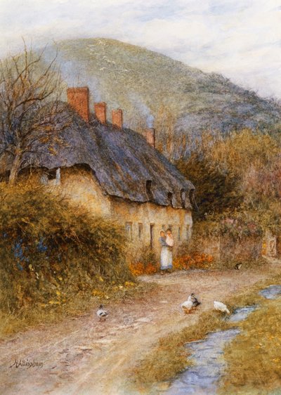 In Symondsbury, nahe Bridport, Dorset von Helen Allingham