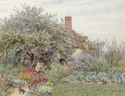 In der Nähe von Hambledon von Helen Allingham