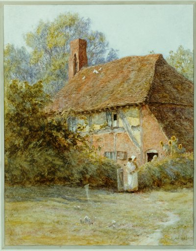 In der Nähe von Westerham, Kent, 1900 von Helen Allingham