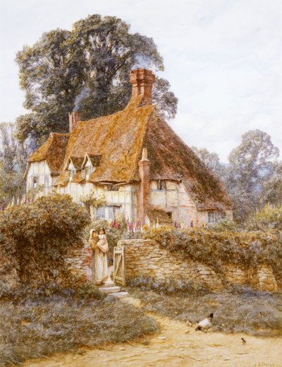 In der Nähe von Witley, Surrey von Helen Allingham