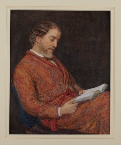 Porträt von William Allingham von Helen Allingham