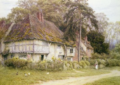 Six Bells, Hollingbourne, Kent von Helen Allingham