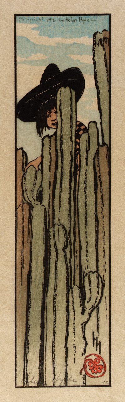 Über die Gartenmauer von Helen Hyde