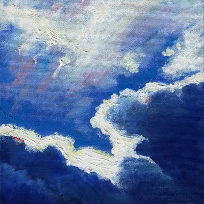 Wolkenminiatur VII, 2016 von Helen White