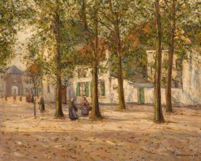 Sonniger Platz von Helmuth Liesegang