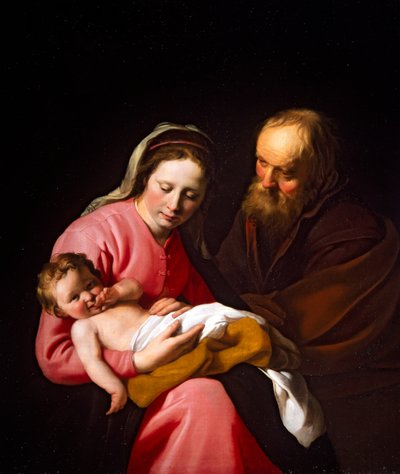 Die Heilige Familie von Hendrick Bloemaert