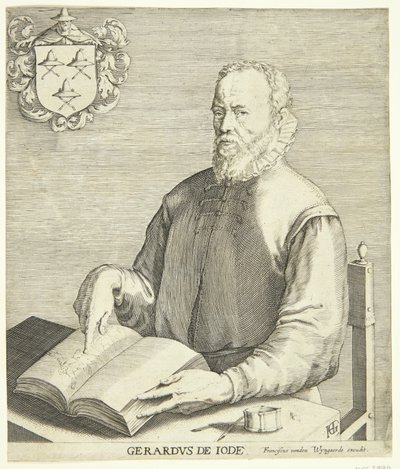 Porträt von Gerard de Jode von Hendrick Goltzius