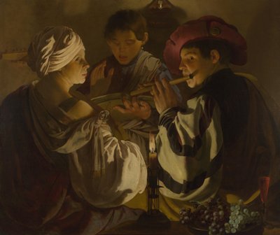Das Konzert, um 1626 von Hendrick Jansz Terbrugghen