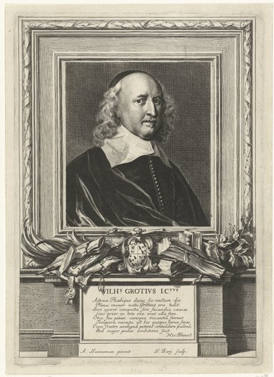 Porträt von Willem de Groot von Hendrik Bary