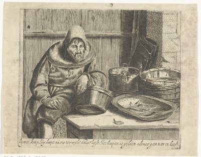 Fischverkäufer von Hendrik Bary