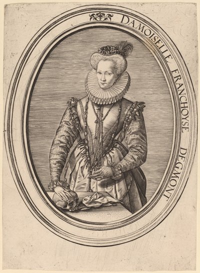 Françoise van Egmond von Hendrik Goltzius