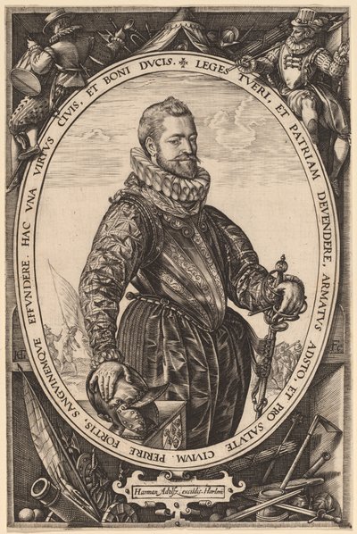 Jacques de la Faille von Hendrik Goltzius