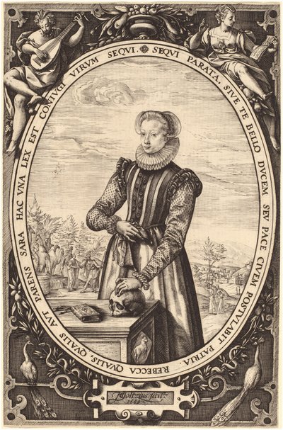 Josina Hamels von Hendrik Goltzius