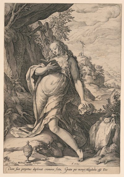 St. Maria Magdalena Büßerin von Hendrik Goltzius