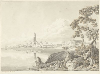 Ansicht von Rhenen von Hendrik Hoogers