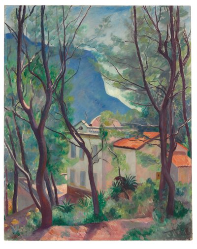 La Maison dans les Arbres, Villecroze von Henri Charles Manguin