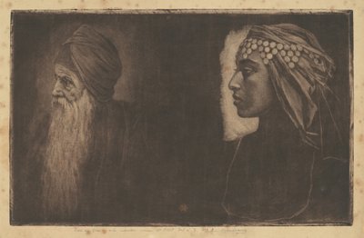 Salomon und Kleopatra von Henri Charles Guérard