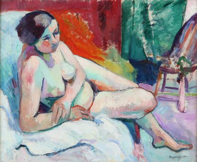 Die Zigeunerin im Atelier, 1906 von Henri Charles Manguin