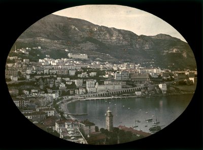 Die Stadt und der Golf von Monaco von Henri Chouanard