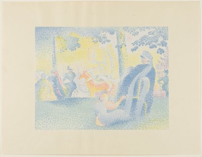 Die Champs Élysées von Henri Edmond Cross