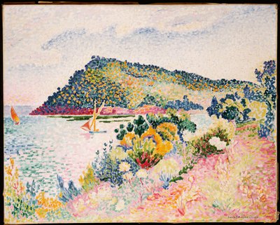 Das schwarze Kap, Pramousquier-Bucht, 1906 von Henri Edmond Cross