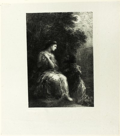 Duett der Trojaner, siebte Platte von Ignace Henri Jean Fantin Latour