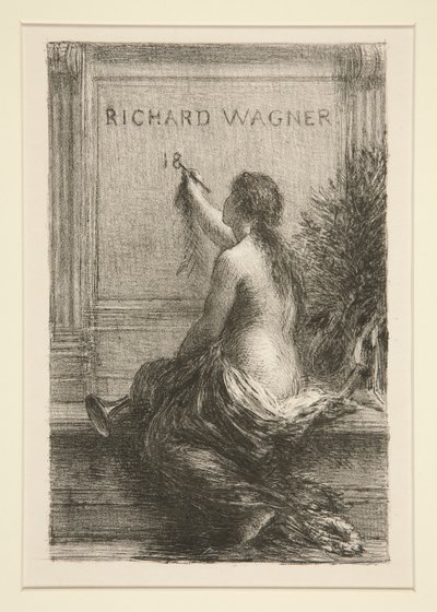 Unsterblichkeit von Ignace Henri Jean Fantin Latour