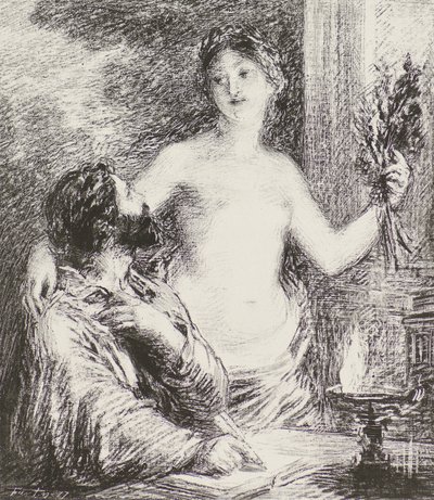 Der Musiker von Ignace Henri Jean Fantin Latour