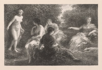Die Badenden von Ignace Henri Jean Fantin Latour