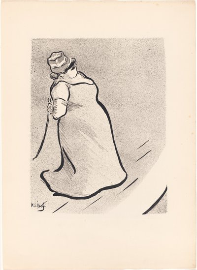 Jeanne Bloch, aus Le Café-Concert von Henri Gabriel Ibels