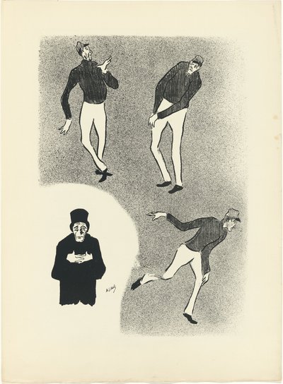 Ouvrard, aus Le Café-Concert von Henri Gabriel Ibels