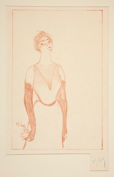 Yvette Guilbert von Henri Gabriel Ibels