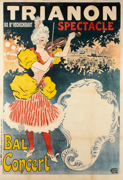 Trianon Spektakel Bal Konzert, 1897 von Henri Georges Meunier