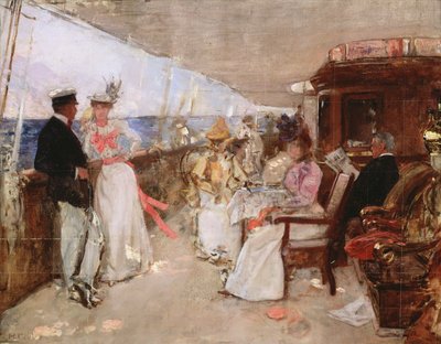 Segeln im Archipel, ca. 1898 von Henri Gervex