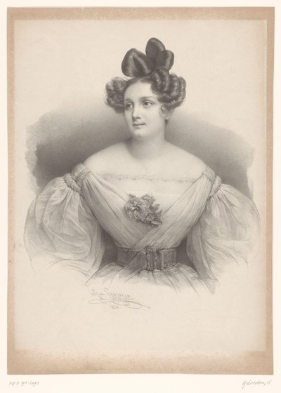 Porträt von Madame Nolté von Henri Grevedon