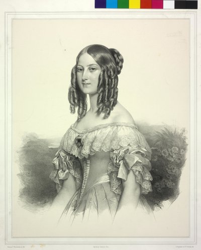 Prinzessin von Sachsen-Coburg-Gotha Victoria von Henri Grevedon