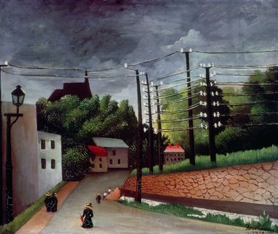 Ansicht von Malakoff, Hauts-de-Seine von Henri J.F. Rousseau