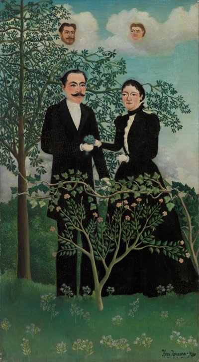 Vergangenheit und Gegenwart, 1899 von Henri J.F. 1844 1910 Rousseau