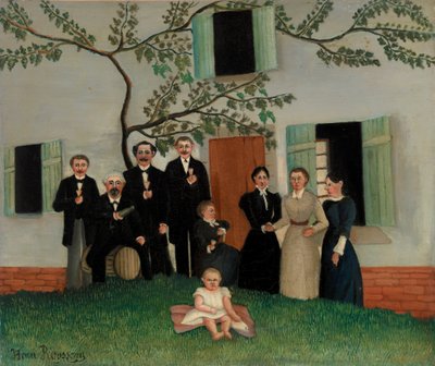 Die Familie von Henri J.F. 1844 1910 Rousseau