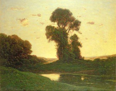 Ansicht in der Campagna von Henri Joseph Harpignies