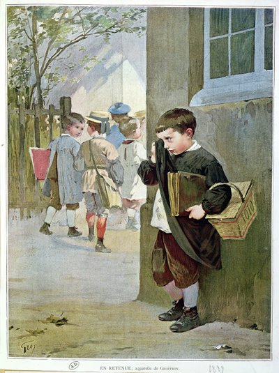 In Haft, 1889 von Henri Jules Jean Geoffroy
