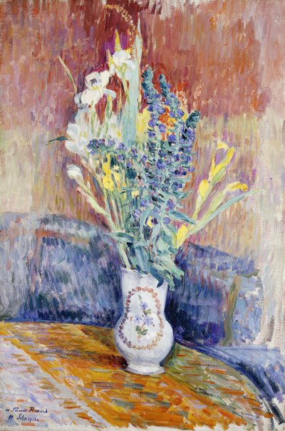 Blumenstrauß; Bouquet de Fleurs von Henri Lebasque