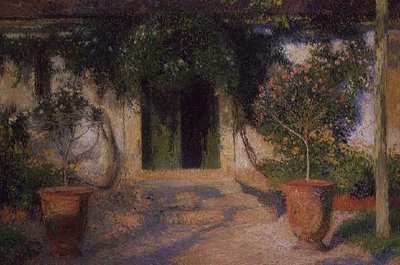 Eingang zu einem Haus von Henri Martin