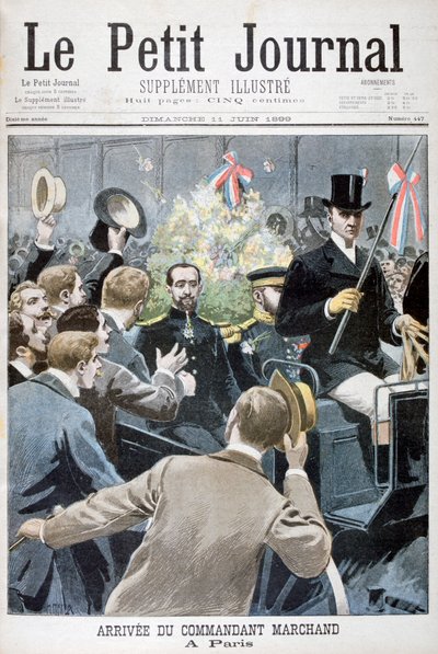 Ankunft von Kommandant Marchand in Paris, 1899 von Henri Meyer