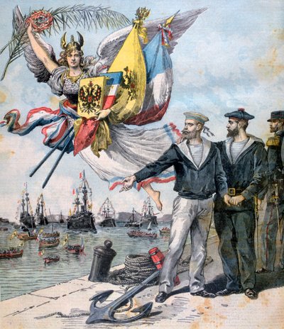 Die französisch-russische Entente, 1893 von Henri Meyer