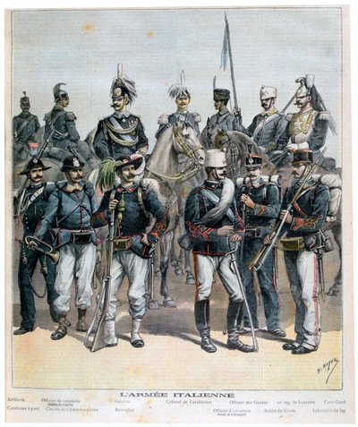 Die italienische Armee von Henri Meyer